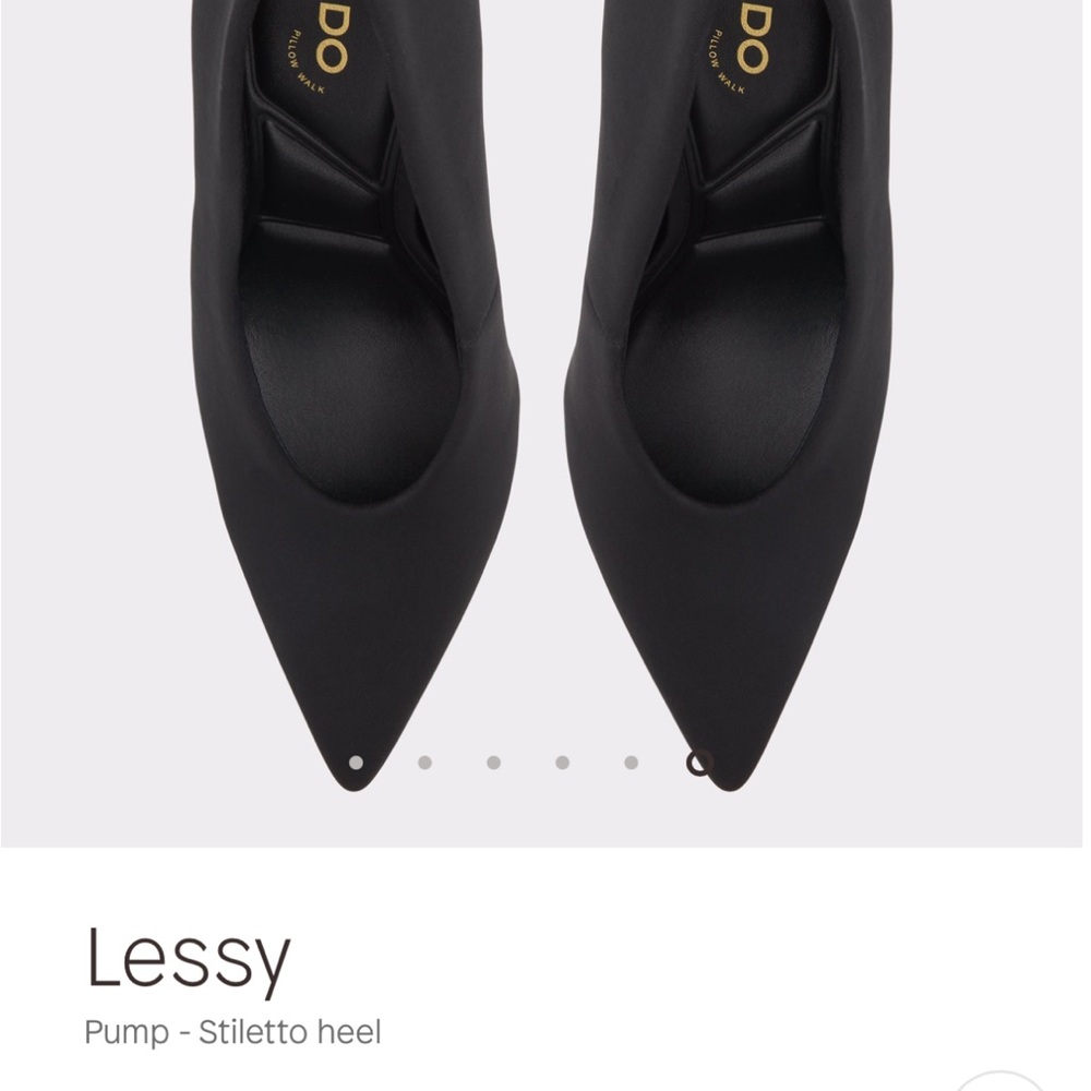 ALDO Lessy Black Stiletto Heels